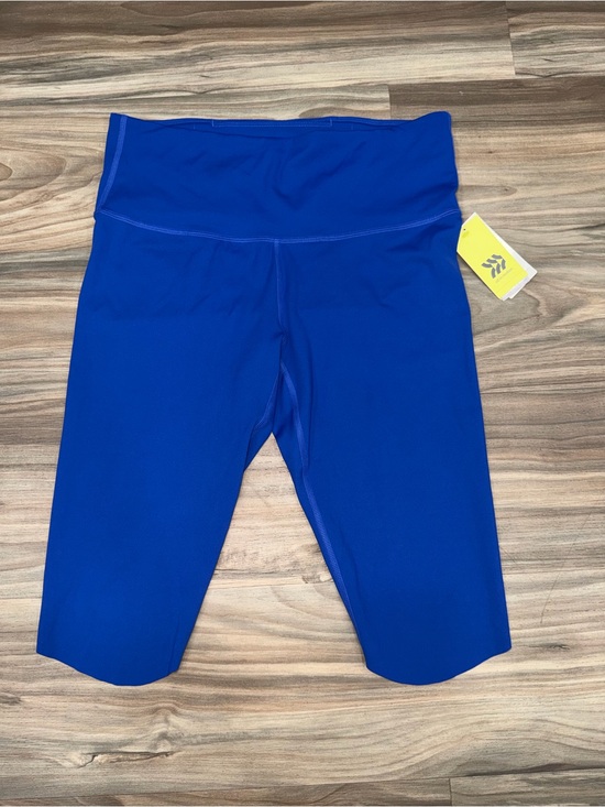 all in motion Pants - all in motion Royal Blue High-Waist Bike Shorts